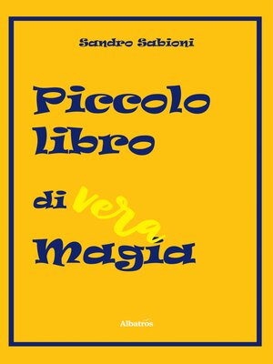cover image of Piccolo libro di vera Magia